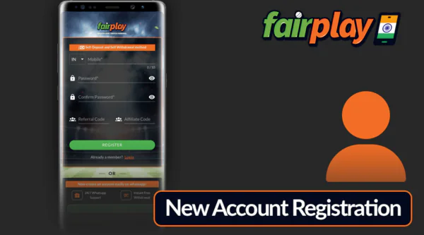 New Account Registration