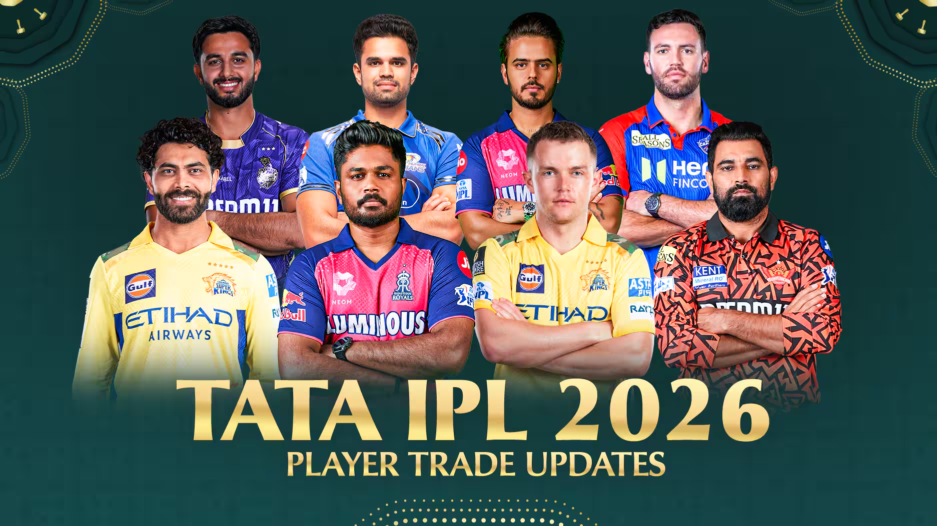 IPL 2026 all teams and captains - Fairplay1